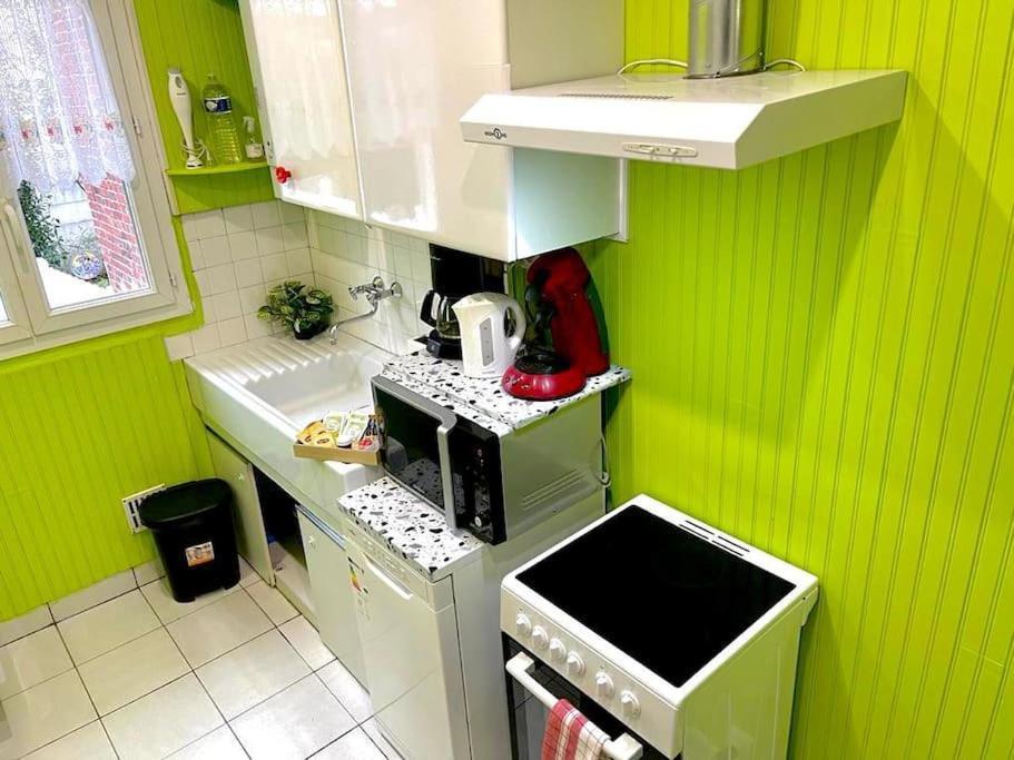 Jolie Petite Maison Avec Un Grand Jardin Montmagny Dış mekan fotoğraf